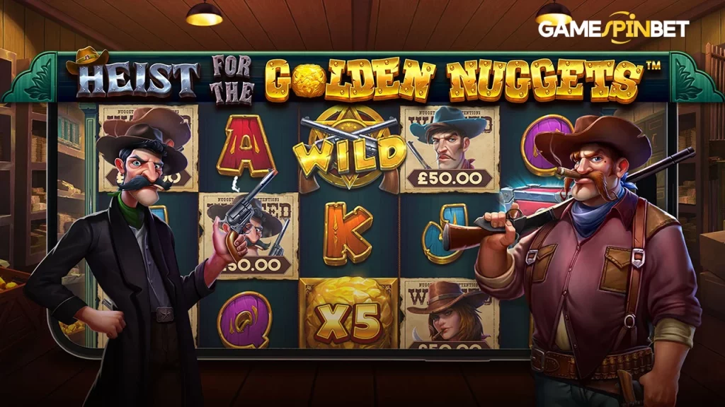 Heist for the Golden Nuggets slots